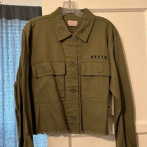 Brixton Olive Green Jean Jacket